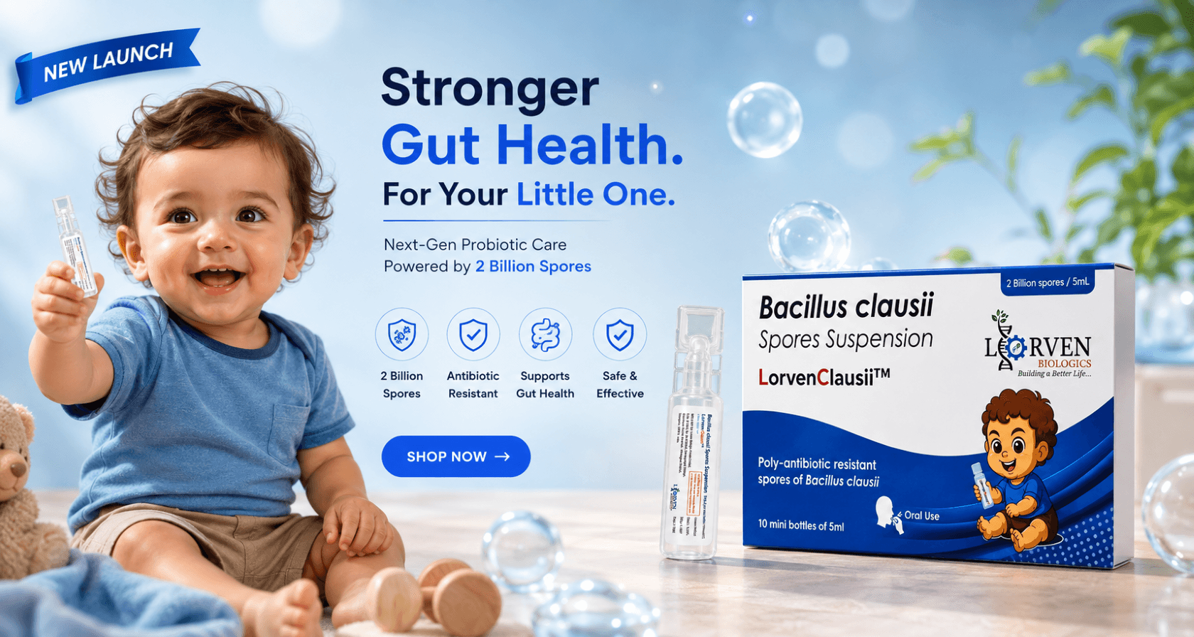 LorvenClausii launch banner